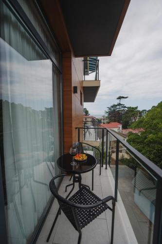 Balkón nebo terasa v ubytování Ritsa Resort