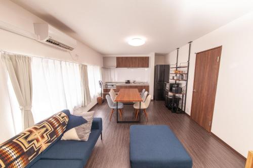 Η κουζίνα ή μικρή κουζίνα στο ツナゲル青森安方Villa Suite
