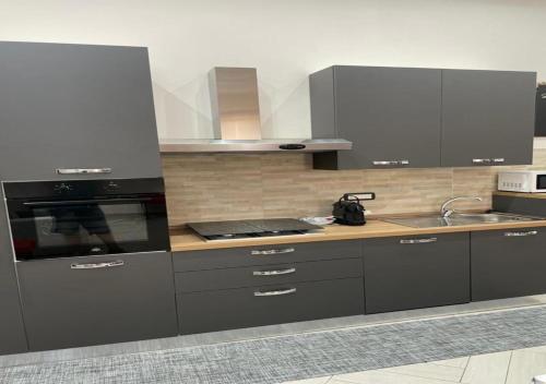 Køkken eller tekøkken på La casa di nonna Maria