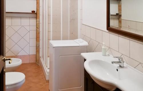 Kúpeľňa v ubytovaní Casa ai Carfini