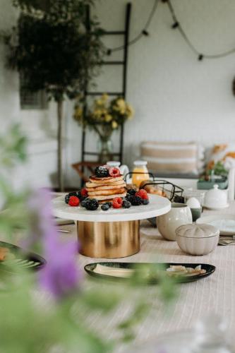 Mad på bed and breakfast-stedet eller i nærheden