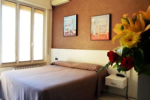 Katil atau katil-katil dalam bilik di Hotel Posta