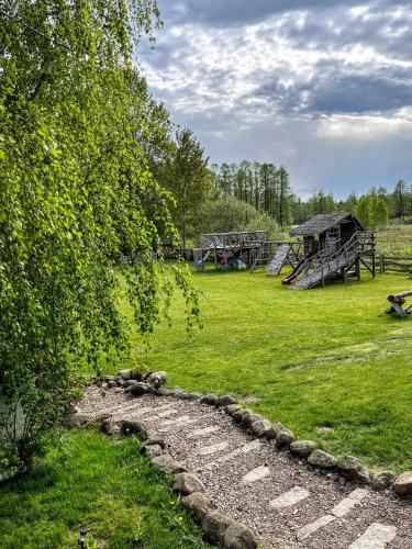 Zahrada ubytování CHILL Village