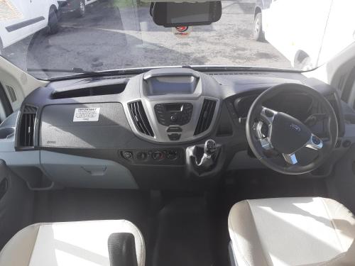 a close up of the dashboard of a nissanissan rogue vehicle at easicampers in Wigan