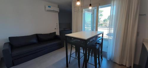 Χώρος καθιστικού στο Alojamiento MAR