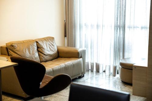 Ruang duduk di Nobile Residences Maria Frazão