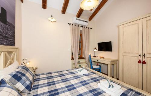 Un pat sau paturi într-o cameră la Villa Danica
