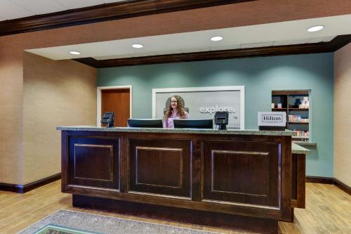 El lobby o recepción de Hampton Inn and Suites Swansboro Near Camp Lejeune