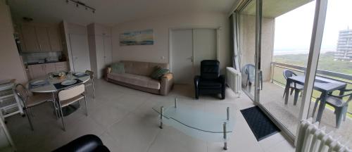 Χώρος καθιστικού στο App KLIF De Panne - top location & sea front !!