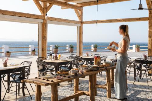 En generel havudsigt eller havudsigten taget fra resortet