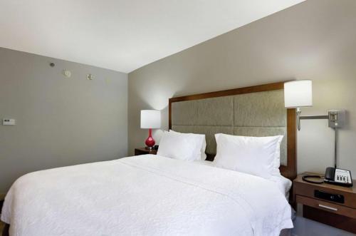 Postel nebo postele na pokoji v ubytování Hampton Inn Salem