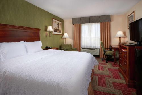 Ένα ή περισσότερα κρεβάτια σε δωμάτιο στο Hampton Inn & Suites Roswell