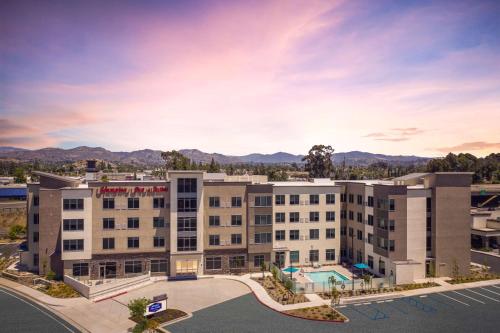 a rendering of a hotel with mountains in the background at Hampton Inn & Suites El Cajon San Diego in El Cajon