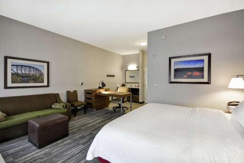 Χώρος καθιστικού στο Hampton Inn & Suites Yuma
