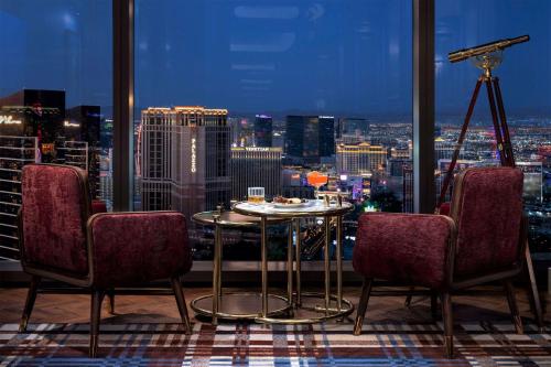 Coin salon dans l'établissement Las Vegas Hilton At Resorts World