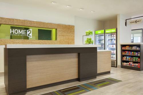 a home store with a counter in a store at Home2 Suites by Hilton Salt Lake City-East in Salt Lake City