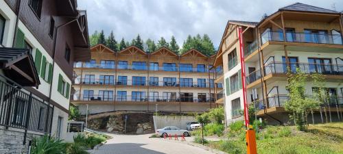 Budova, v ktorej sa apartmán nachádza