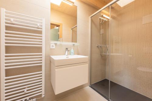 Koupelna v ubytování Pension Gulla - Ferienhaus Appartements B&B