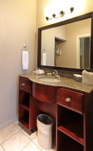 Ένα μπάνιο στο Homewood Suites by Hilton Bloomington