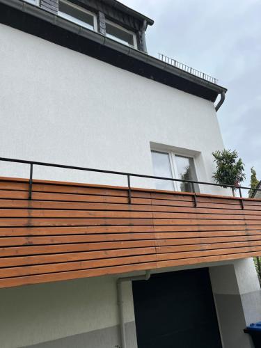 Balkón nebo terasa v ubytování Gästehaus Melitta