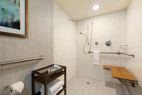 Salle de bains dans l'établissement Embassy Suites by Hilton Atlanta at Centennial Olympic Park