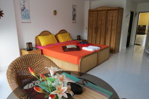 En eller flere senger på et rom på View Talay 1B Residence