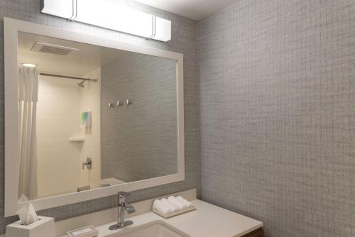 Koupelna v ubytování Home2 Suites By Hilton Indianapolis Airport