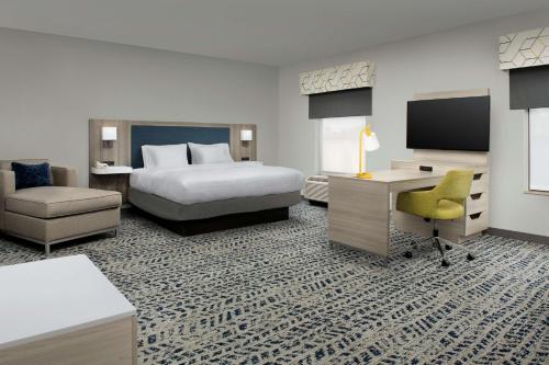 Postel nebo postele na pokoji v ubytování Hampton Inn Duncan