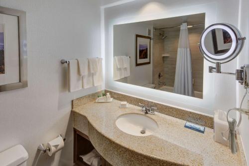Ванная комната в Hilton Knoxville Airport