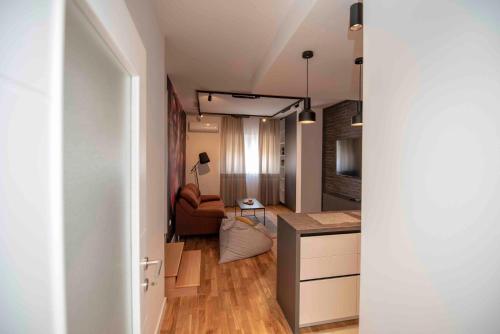 Apartments Greyにあるキッチンまたは簡易キッチン