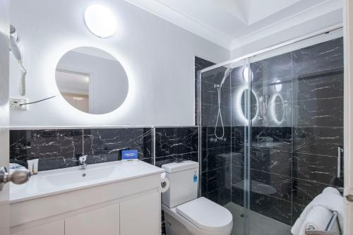 Salle de bains dans l'établissement Comfort Inn North Brisbane