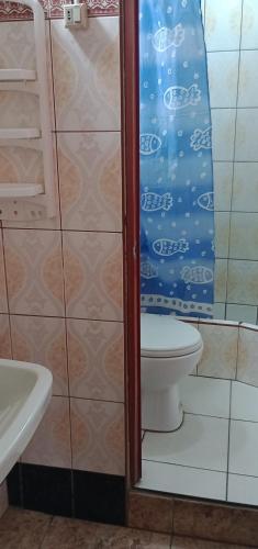 Ванная комната в Travelers' House Casa Hospedaje