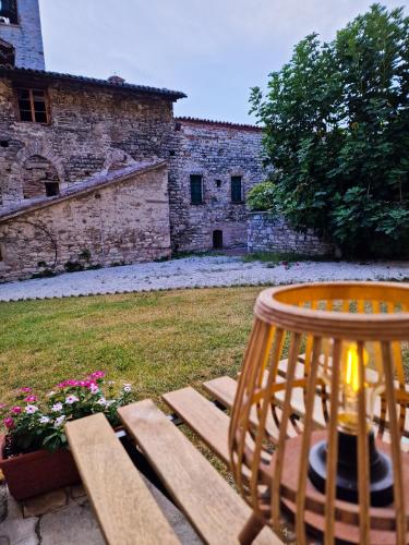 Κήπος έξω από το O rosa bella Appartamento via savelli della porta 24