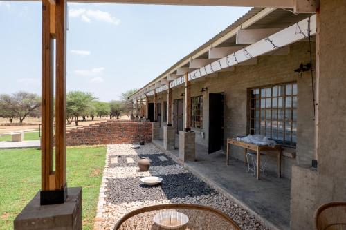 Αίθριο ή υπαίθριος χώρος στο Tula Baba Game Lodge