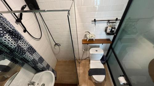 Koupelna v ubytování Srisanor Boutique Hotel