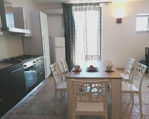 Η κουζίνα ή μικρή κουζίνα στο Casale Salento