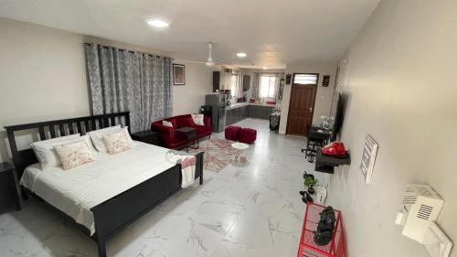 Katil atau katil-katil dalam bilik di Amazing Studio near CBD