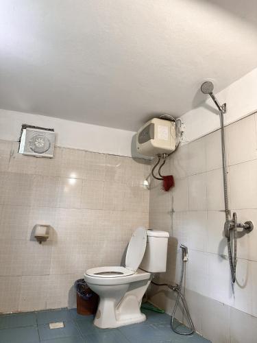 Koupelna v ubytování Hồ Thang Hen