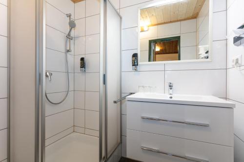 Kúpeľňa v ubytovaní Landhaus Lungau