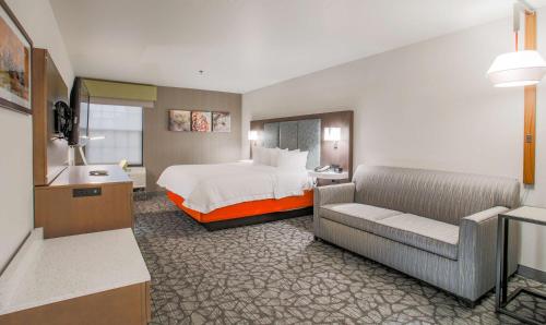Postel nebo postele na pokoji v ubytování Hampton Inn Prescott
