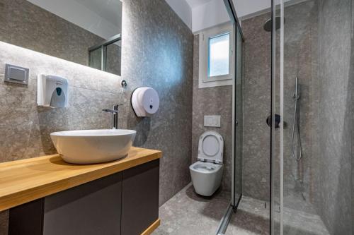 Bilik mandi di Rigel Apartments 2