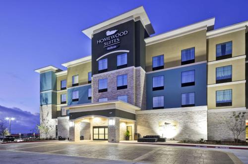 a rendering of the front of a hotel at Homewood Suites by Hilton New Braunfels in New Braunfels