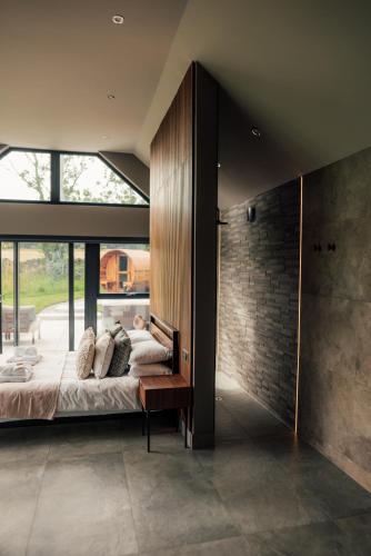 Katil atau katil-katil dalam bilik di Newlands Lodges
