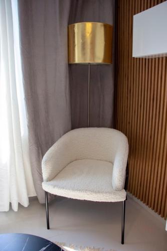 Posezení v ubytování Harmony Superior Apartment