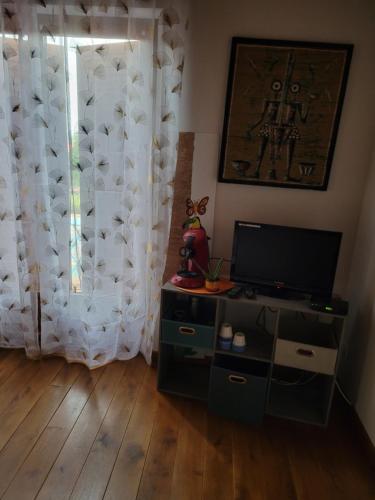 TV a/nebo společenská místnost v ubytování Damarie