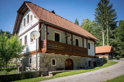 Budova, kde se apartmán nachází