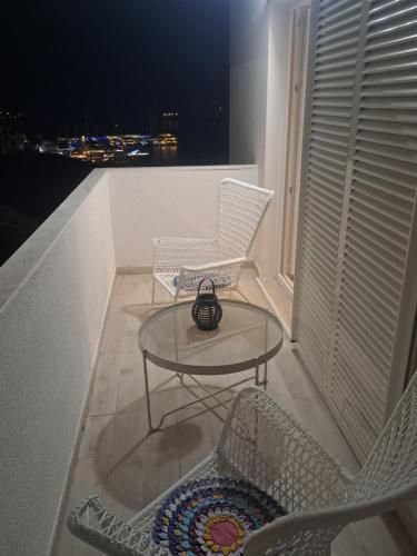 Balkón nebo terasa v ubytování Sea view
