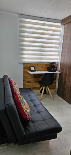 Ruang duduk di APARTAMENTO EN VILLETA