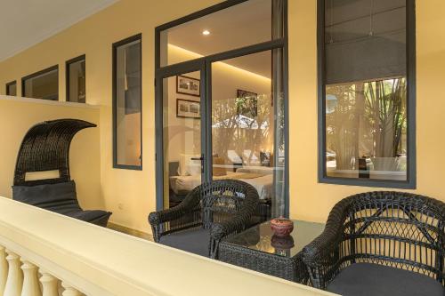 Posezení v ubytování Pavillon d'Orient Boutique Hotel