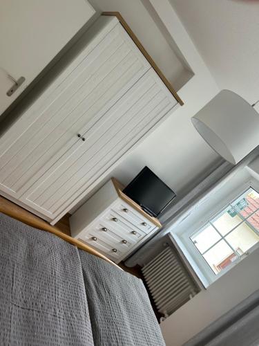 Кровать или кровати в номере Haus Ambros